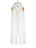 Unbranded 100% Polyester Tropical White Casual Pants Size S - photo 1