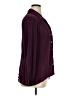 Chenault 100% Polyester Burgundy Long Sleeve Blouse Size XL - photo 4
