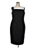 Calvin Klein Color Block Black Cocktail Dress Size 14 - photo 1