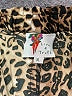 Live 4 Truth 100% Polyester Animal Print Gold Shorts Size XL - photo 3