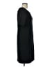 Garnet Hill 100% Polyester Solid Black Casual Dress Size 10 - photo 4