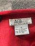 AGB Burgundy Long Sleeve Blouse Size 12 - photo 7