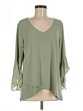 Susan Graver 3/4 Sleeve Blouse