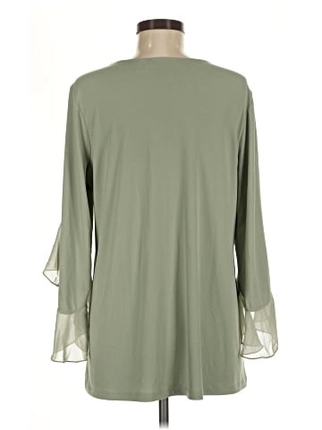 Susan Graver 3/4 Sleeve Blouse (view 2)