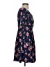 Lands' End Floral Blue Casual Dress Size XS (petite) - photo 4