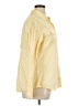 L.L.Bean Polka Dots Yellow Long Sleeve Blouse Size XL - photo 4