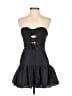 LoveShackFancy 100% Polyester Black Cocktail Dress Size 2 - photo 1