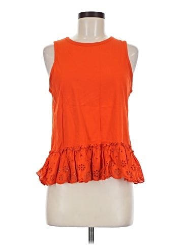 J.Crew Factory Store Sleeveless T-Shirt (view 1)