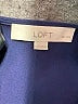 Ann Taylor LOFT Solid Blue Cocktail Dress Size 12 Petite - photo 7