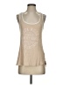 Jack Wills 100% Linen Tan Tank Top Size 4 - photo 1