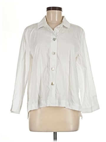 Habitat 3/4 Sleeve Button-Down Shirt (view 1)