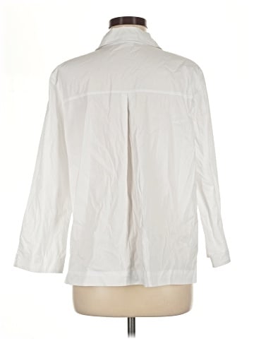 Habitat 3/4 Sleeve Button-Down Shirt (view 2)