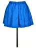 Unbranded Solid Blue Formal Skirt Size S - photo 1