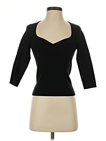 Maeve by Anthropologie 3/4 Sleeve T-Shirt (view 1)