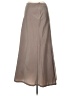 Kaliko Solid Tan Formal Skirt Size 12 - photo 2