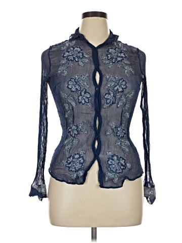 Coldwater Creek Long Sleeve Silk Top (view 1)