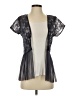 Collection Eighteen 100% Nylon Gray Kimono Size XS (estimated) - photo 1