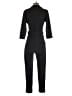 Assorted Brands Solid Black Jumpsuit Size M - photo 2