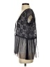Collection Eighteen 100% Nylon Gray Kimono Size XS (estimated) - photo 5