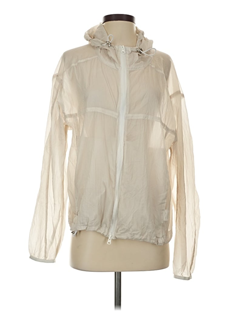 Pre-owned Assorted Brands Windbreaker Jacket In Ivory