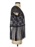 Collection Eighteen 100% Nylon Gray Kimono Size XS (estimated) - photo 4