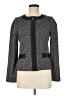 St. John Sport 100% Wool Graphic Gray Jacket Size 6 - photo 1