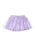 Disney 100% Polyester Metallic Purple Skort Size S (kids) - photo 2