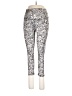 Jessica Simpson Animal Print Silver Leggings Size L - photo 1