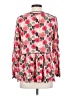 Matilda Jane 100% Rayon Pink Long Sleeve Blouse Size S - photo 2