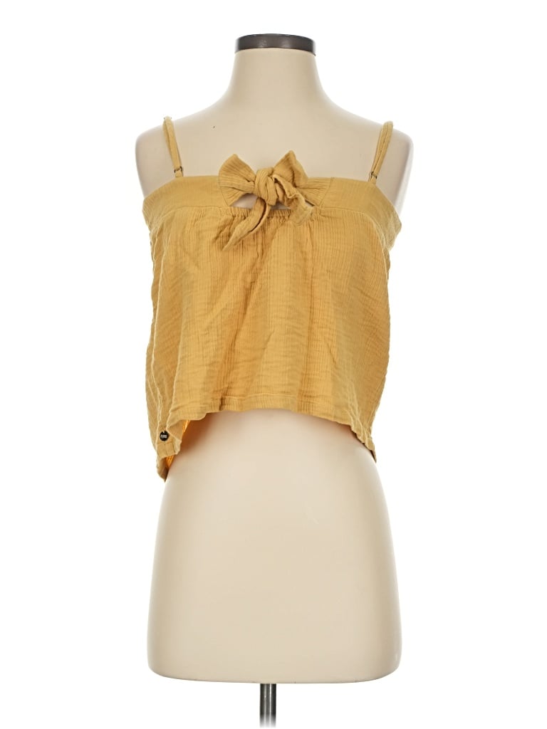 Pre-owned Scotch & Soda Sleeveless Blouse In Yellow