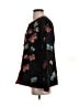 Indigo Moon 100% Polyester Floral Black Jacket Size S - photo 5
