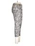 Jessica Simpson Animal Print Silver Leggings Size L - photo 4