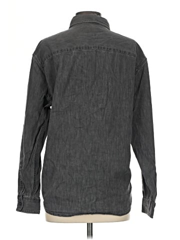 Abercrombie & Fitch Long Sleeve Button-Down Shirt (view 2)