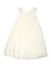 Crewcuts 100% Polyester Ivory Dress Size 5 - photo 1