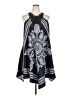 Shein Curve 100% Polyester Paisley Black Casual Dress Size 20 Plus (4) - photo 1