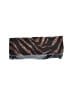 Nordstrom 100% Leather Animal Print Brown Leather Clutch One size - photo 1