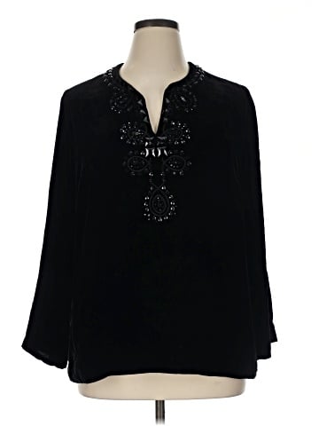 Talbots 3/4 Sleeve Blouse (view 1)