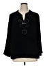 Talbots Black 3/4 Sleeve Blouse Size 16 Petite - photo 1