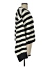 Topshop Stripes Gray Black Pullover Sweater Size 12 - photo 4