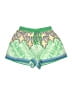 Jealous Tomato Paisley Green Shorts Size S - photo 1
