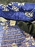 Boden 100% Cotton Floral Blue Long Sleeve Blouse Size 6 - photo 8