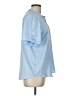Vince Camuto 100% Polyester Blue Short Sleeve Blouse Size L - photo 4