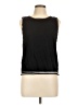 Charter Club Black Sleeveless Top Size L - photo 1