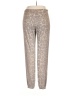 LNA Animal Print Gray Casual Pants Size L - photo 2