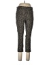 Rafaella Animal Print Gold Casual Pants Size 12 - photo 1