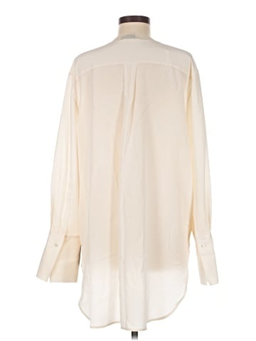 Joseph Long Sleeve Silk Top (view 2)