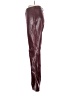 Motel Metallic Burgundy Casual Pants Size S - photo 5