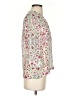 Left Coast by Dolan Paisley Ivory 3/4 Sleeve Blouse Size XS - photo 4