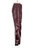 Motel Metallic Burgundy Casual Pants Size S - photo 4