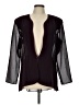 Patra 100% Polyester Burgundy Cardigan Size 10 - photo 1